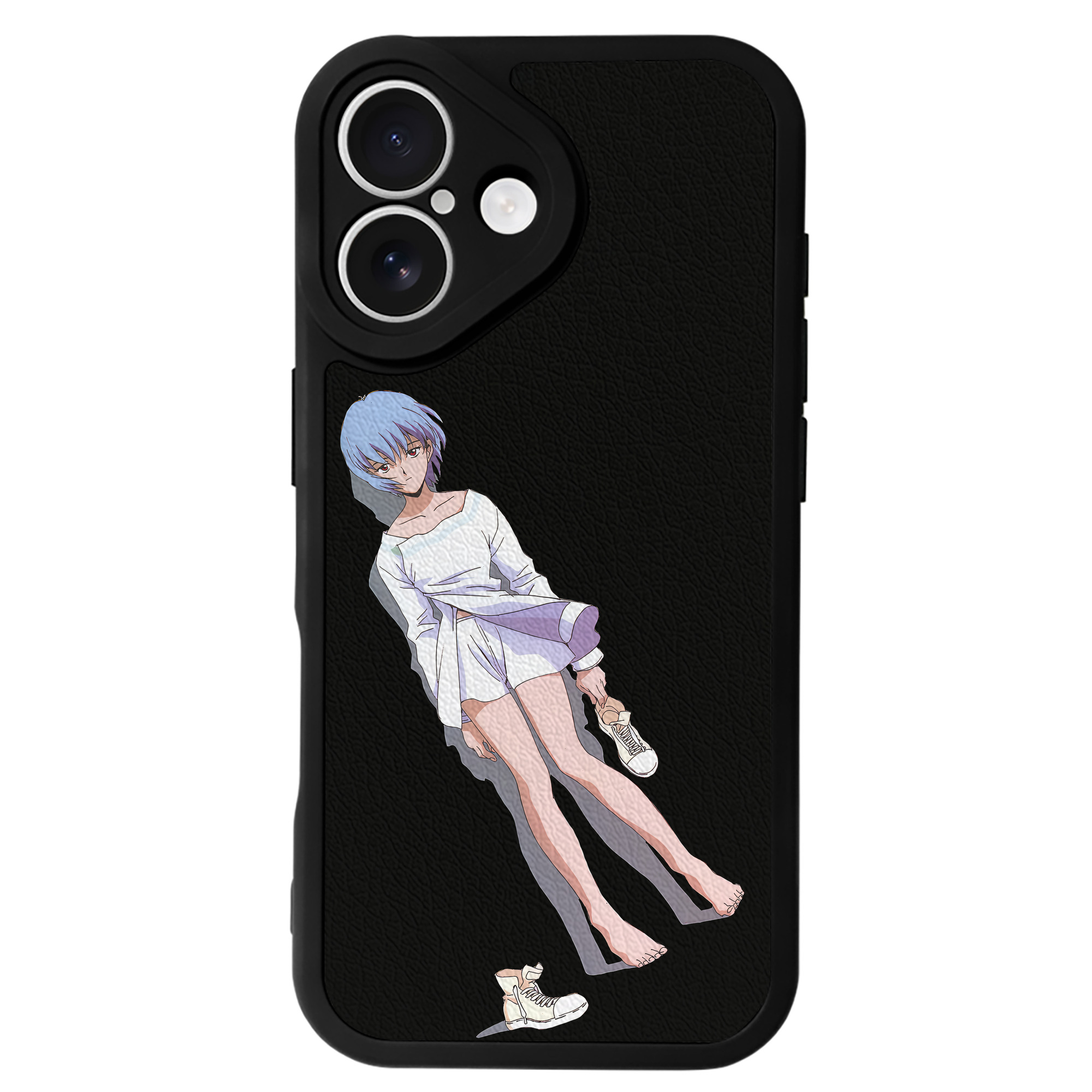 （画像用） EVA 新世紀エヴァンゲリオン 【iPhone 16シリーズ対応】シリコンスマホケース（レザー調） 材質：シリコン